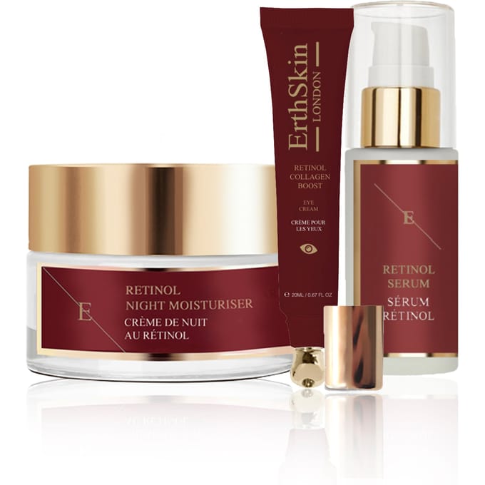RETINOL COLLAGEEN BOOST OGENCRÈME 20ML + RETINOL HYDRATATIECRÈME 50ML + PRO RETINOL SERUM 30ML