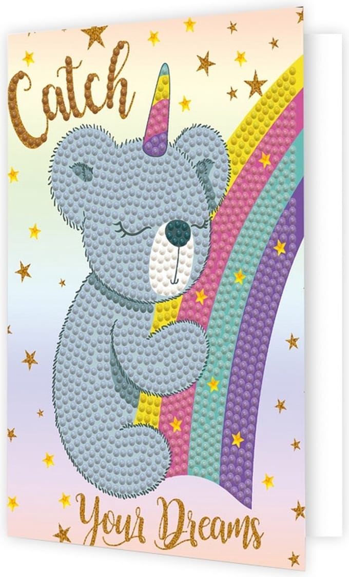 DIAMOND DOTZ Catch Your Dreams - Diamond Painting - 1.147 Dotz - 18x13 cm