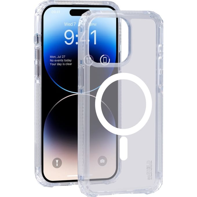 SoSkild Defend Magnetic Case hoesje geschikt voor iPhone 15 Pro Max - Clear