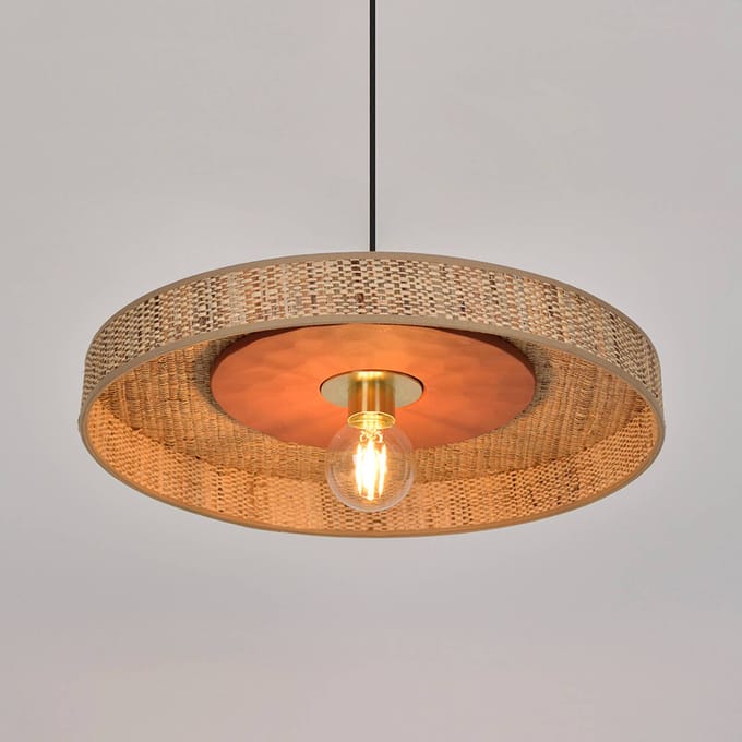 MARKET SET Portinatx hanglamp Ø50cm terracotta