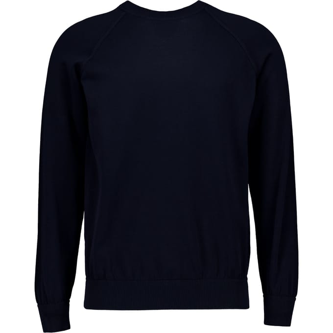 Filippo De Laurentiis G.collo Ml Raglan  Donkerblauw Gc1mlr2a Cr12r