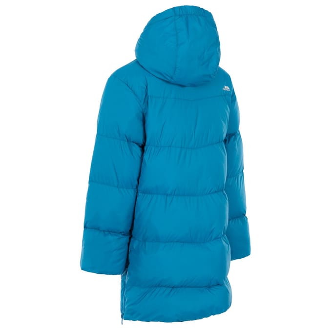 Trespass Gewatteerde jas voor kinderen (Rijk groenblauw)