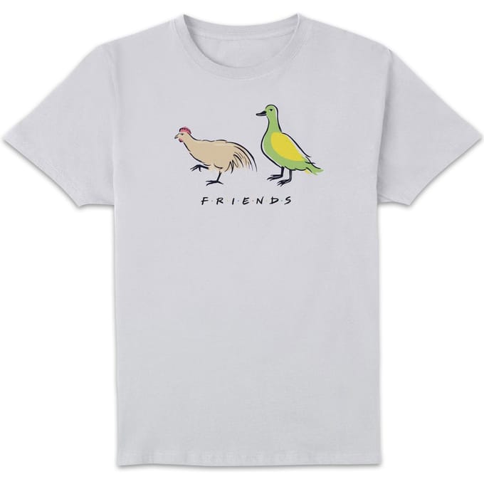 Friends The Chick And The Duck t-shirt - Wit - S
