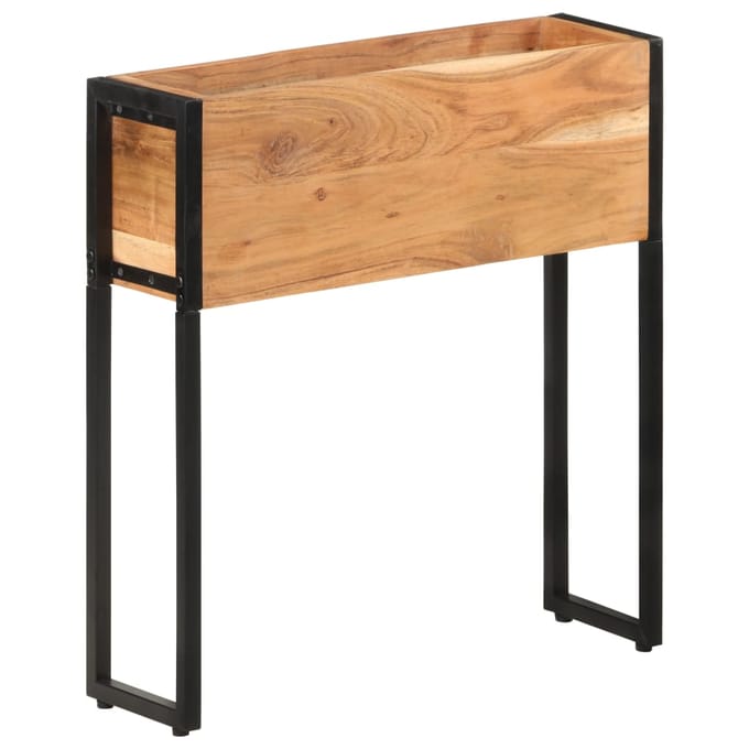 vidaXL - Plantenbak - 60x20x68 - cm - massief - acaciahout