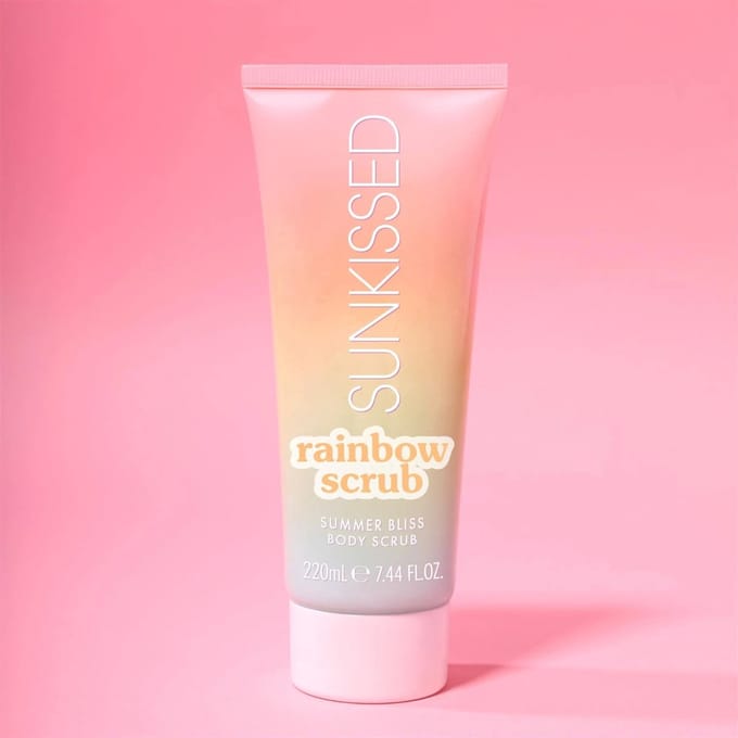 Sunkissed | Rainbow Body Scrub - 220ml - Vegan