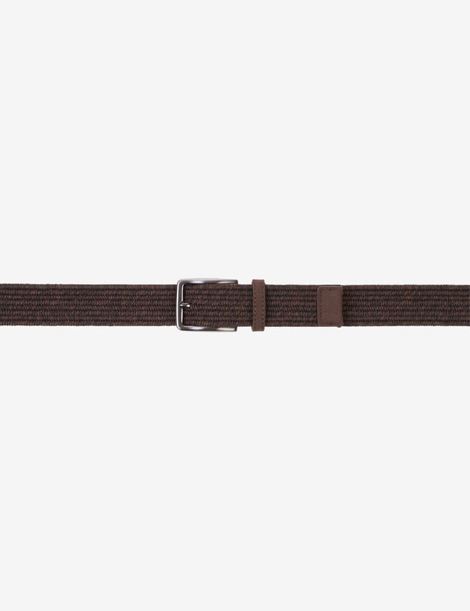 Brax Heren Riem  Style HEREN RIEM brown, donkerbruin, maat 85