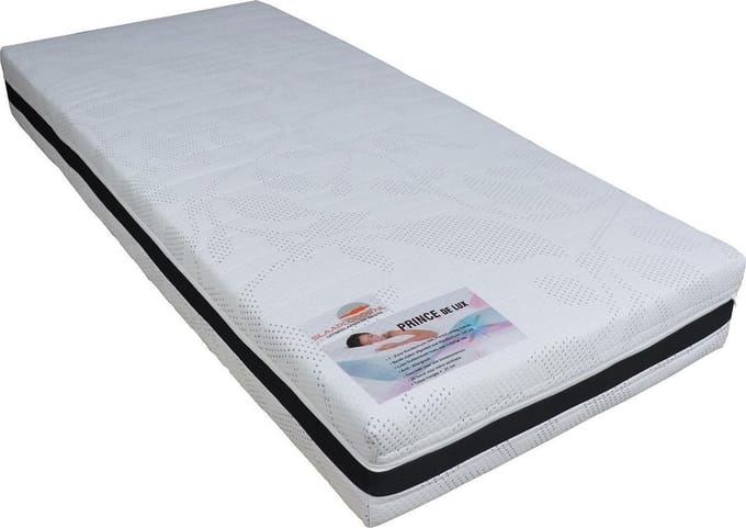 Slaaploods.nl Prince de Luxe® - 80x190 cm - Pocketvering Matras met Koudschuim - Medium - 25 cm dik