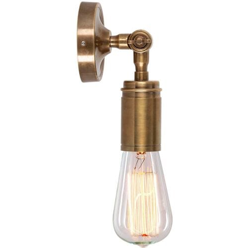 KS Verlichting Emeli wandlamp Antiek Messing