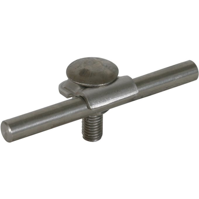 Dehn Klemframe Rd 6-10mm StSt Met spantkopschroef en M10 moer - 390159 [2 stuks]