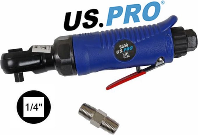 Luchtratel / Slagratel pneumatisch 1/4" 27 Nm