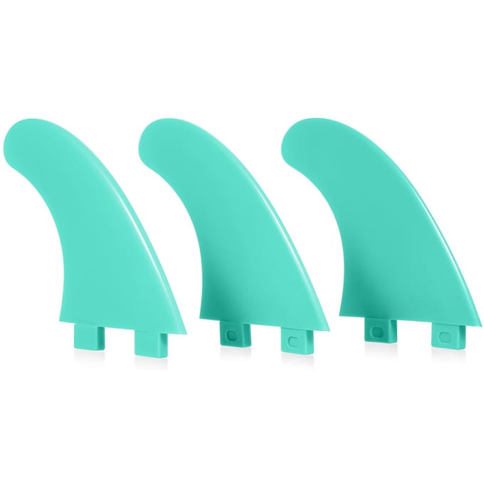 3 pièces palmes de planche de Surf 4.5 pouces G5 palmes de Surf Stand Up Paddle Board propulseur palmes accessoires vert