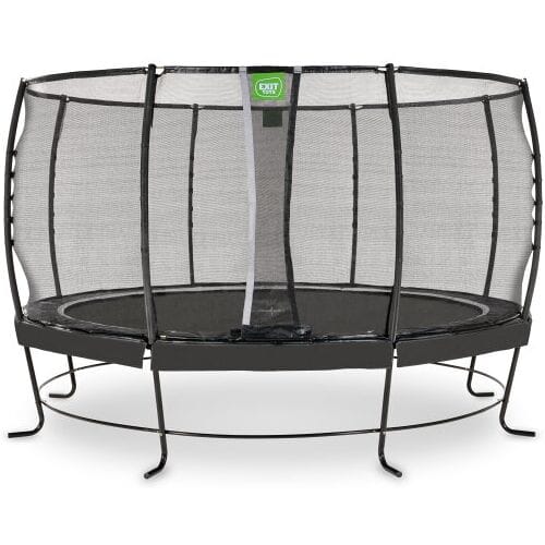 EXIT Lotus Premium Trampoline ø427cm - Op Poten - Rond - Trampoline Buiten - Voor Kinderen - Zwart