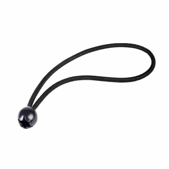 Expanderschlinge met Kogel 6mm x 18cm - Zwarte Planenspanner