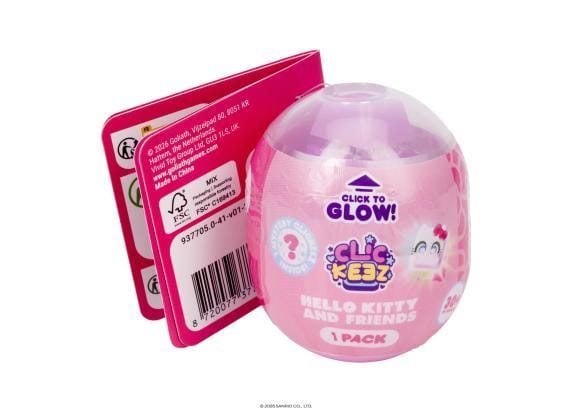 Clickeez Hello Kitty & Friends - 18x 1 Packs – Fidget – Verzamel ze allemaal! – Anti-Stress – Speelgoed – Toetsenbord Fidget – 30+ om te verzamelen!