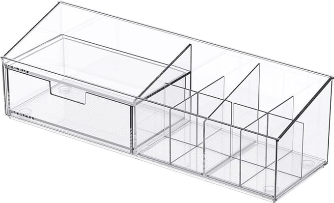 So Clever x Vacane Make up Organizer Display 30.5 cm Large - Transparant - BPA-vrij