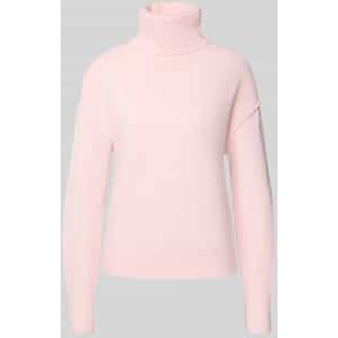 Relaxed fit coltrui met breistructuur