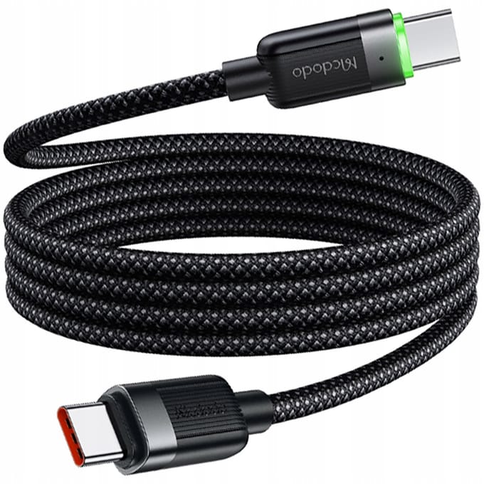 Mcdodo Usb-C Snellaadkabel Voor Samsung Apple Usb Type C 60W 1M Geleid