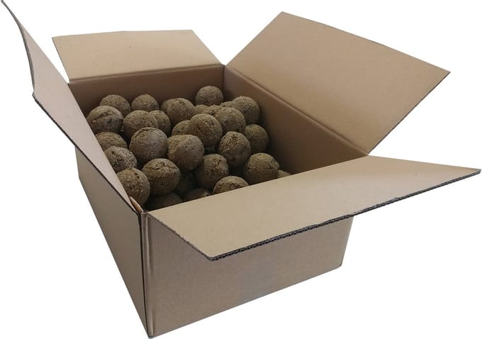 Tuinvogelvoer - Mezenbollen Zonder Net - 100 Stuks