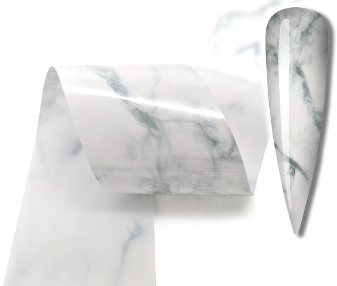 Frezarkowo - Transferfolie - Marmer - Wit - 100x4cm