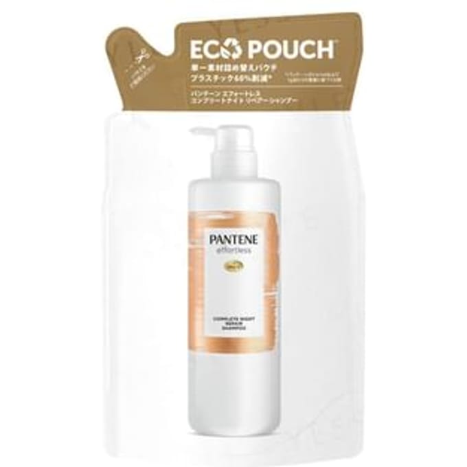 PANTENE Japan - Effortless Complete Night Repair Shampoo Refill 350ml