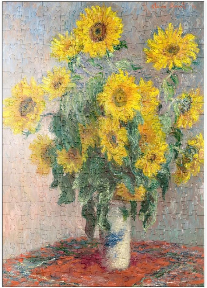 1881 Zonnebloemen Boeket Legpuzzel 200 Stukjes
