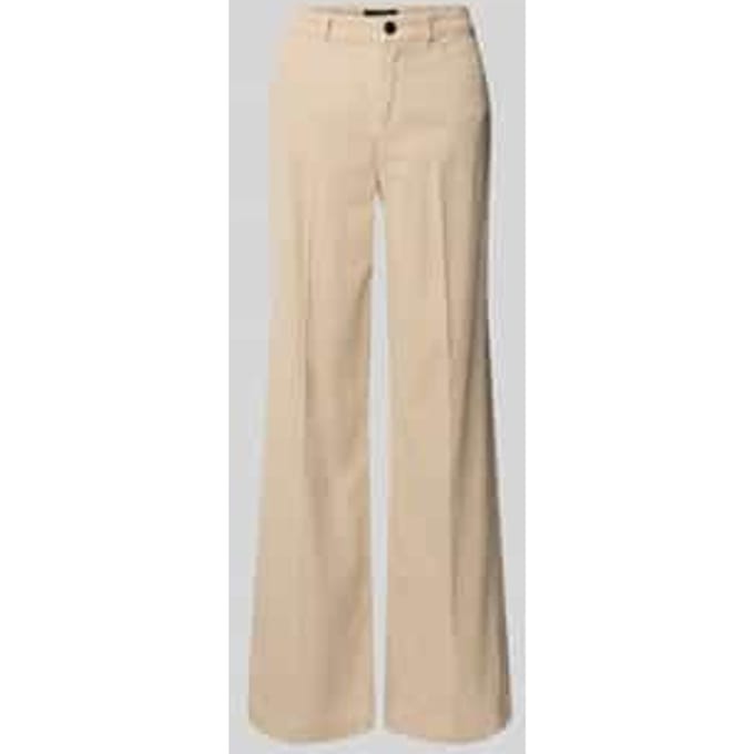 Wide fit corduroy broek met lyocell