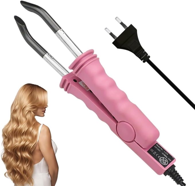 Haarstylingset voor het krullen en stijlen van haar met hitte, geschikt voor extensions