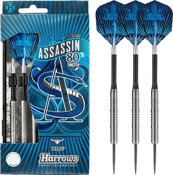 Harrows Assassin RG 80% 22 gram - Dartpijlen