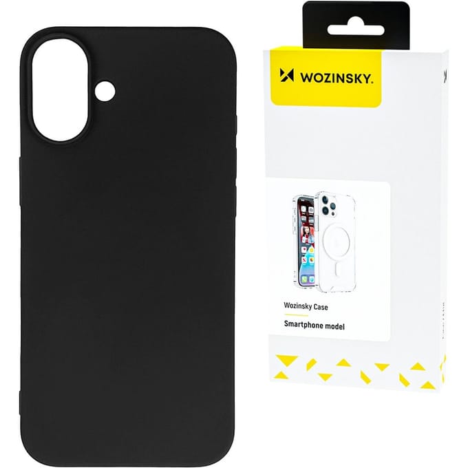 Wozinsky Silicone Case Flexible Silicone Case for Samsung Galaxy S25 Ultra - Black