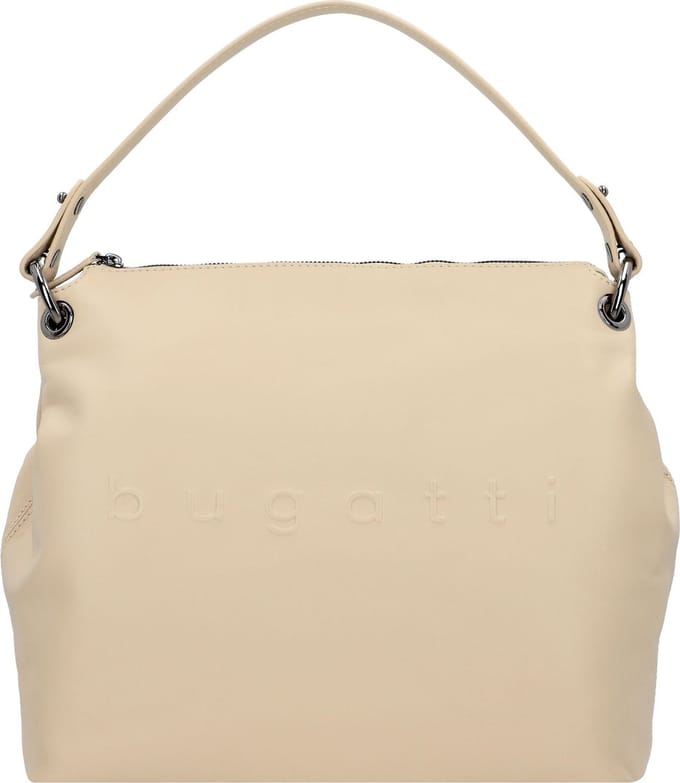 bugatti Leren Schoudertas Daphne Ladies Bag Beige