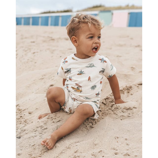 Ocean Life Relaxed Tee Multicolor jongens T-shirt – Your Wishes 128