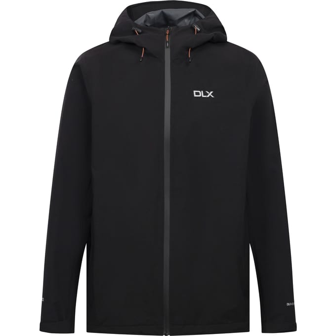 Trespass Heren Strathbeg DLX Waterdichte Jas (Zwart)
