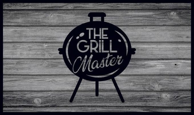MD Entree - Barbecue Mat - Grillmaster - 67 x 120 cm