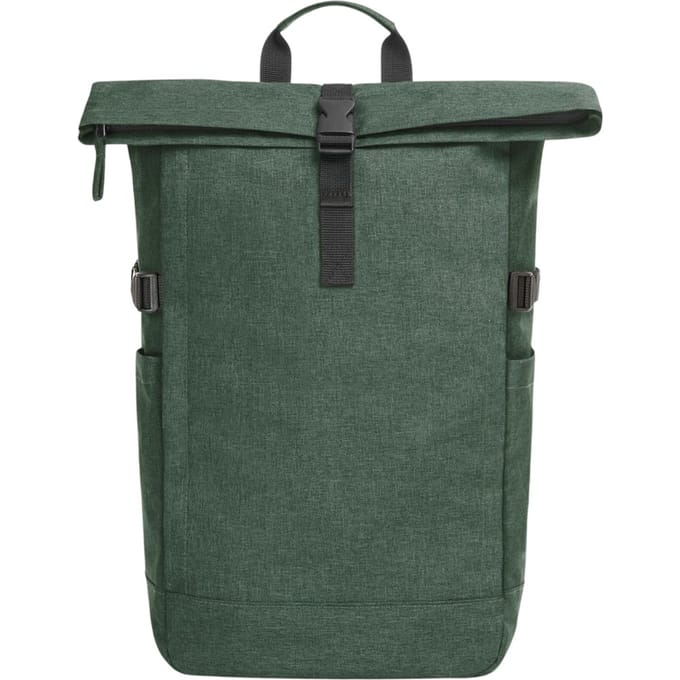 Halfar Cirkel rugzak van gerecycled polyester (Groene Melange)