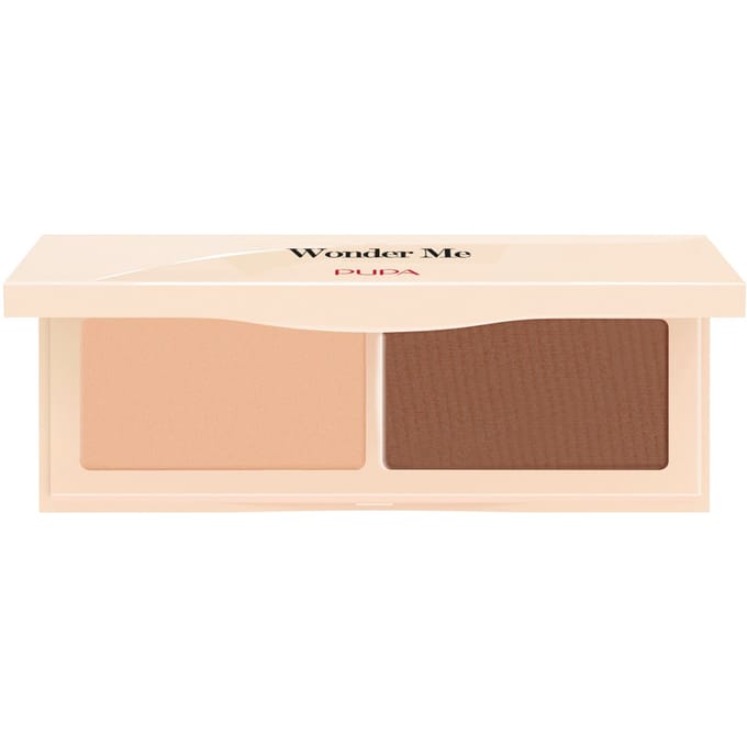 Wonder Me Natural Sculpt Contour Palette 002 Medium Dark 8 g – Contour Palette, Sculpting, For Medium To Dark Skin Tones, Medium Dark, Suitable For Daily Makeup Routine