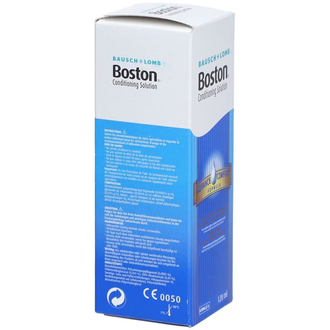 Boston conditioning solution - lenzenvloeistof - 120ml - inzet- en bewaarvloeistof
