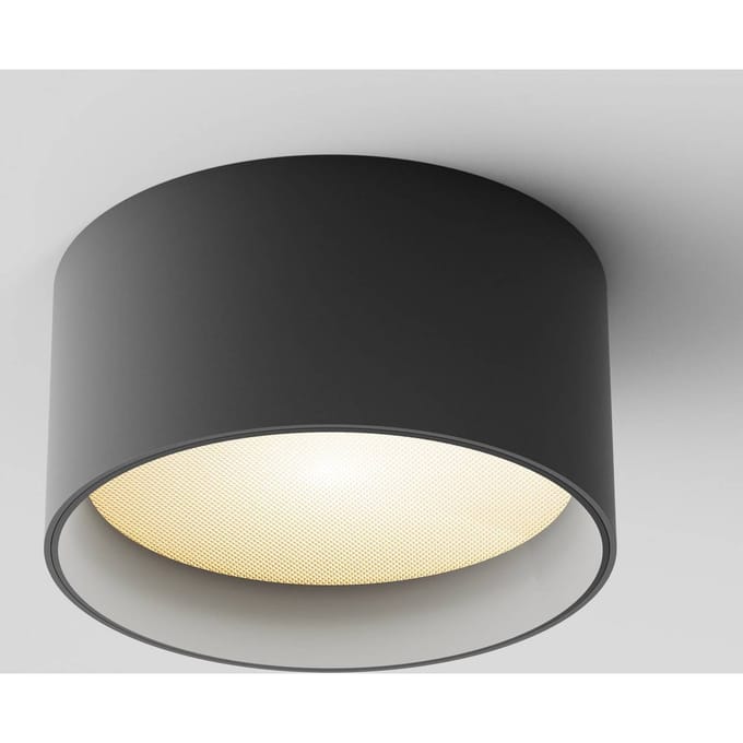 Maytoni LED downlight Vega, zwart, Ø 14 cm, 15W, aluminium