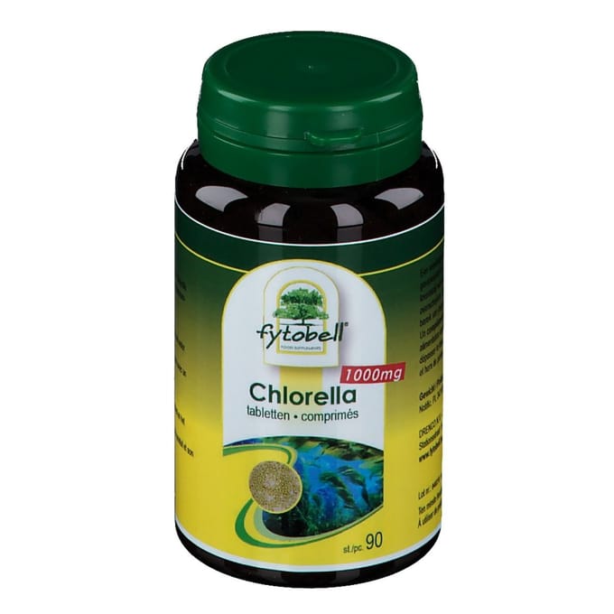 Fytobell - Chlorella - ontgiften - detox -   1000mg -  90 tabletten