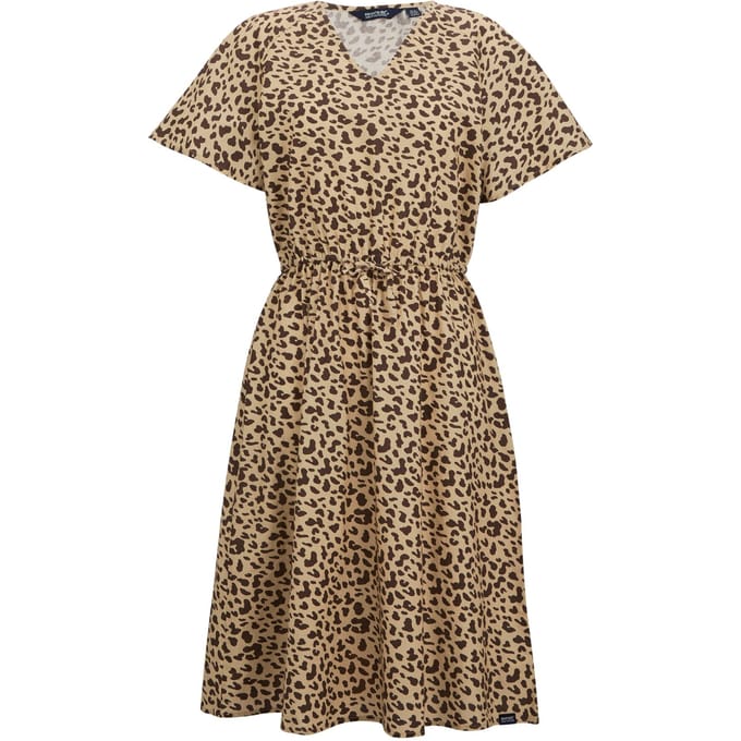 Regatta Dames Elona Midi Jurk (Multikleur)