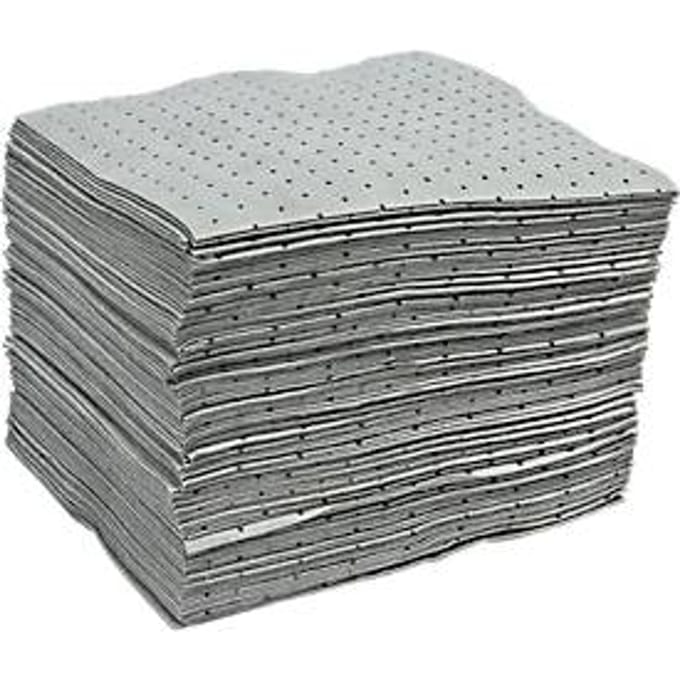 FIRST light-bindvliesdoekjes, universeel, met perforatie, L 500 x B 400 mm, grijs, 200 stuks