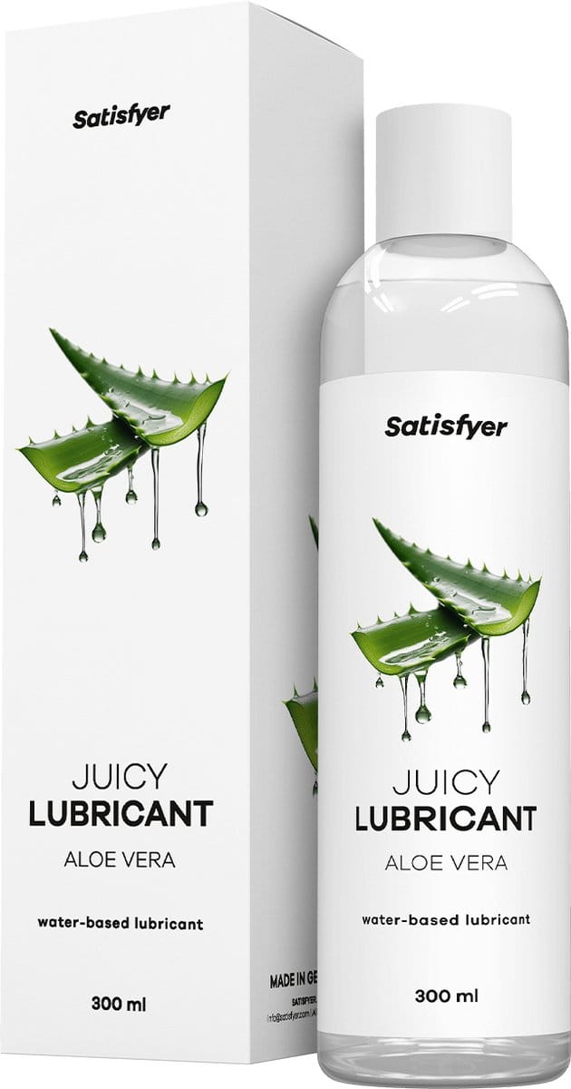 Satisfyer glijmiddel 300 ml | Glijmiddel op waterbasis | Glijmiddel met smaak