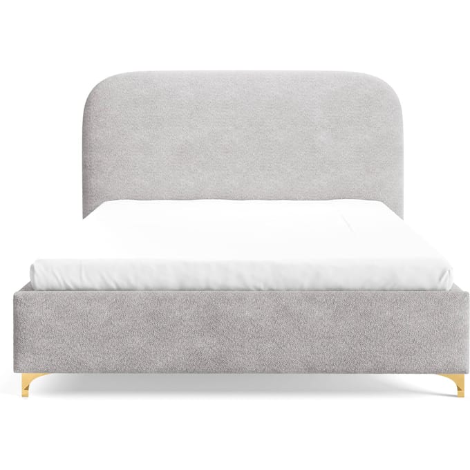 Bedframe Lisar bouclé met opbergruimte 200 x 200 cm | NADUVI Collection