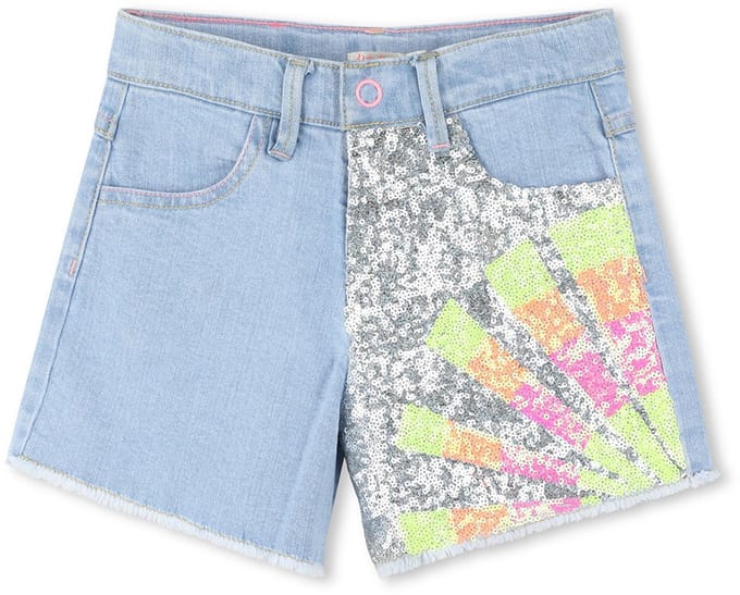 Billieblush - Glitter spijkershort - Double Stone - Maat 98