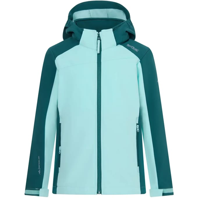 Regatta Haydenbury Softshelljack Blauw 10 Years Kinderen