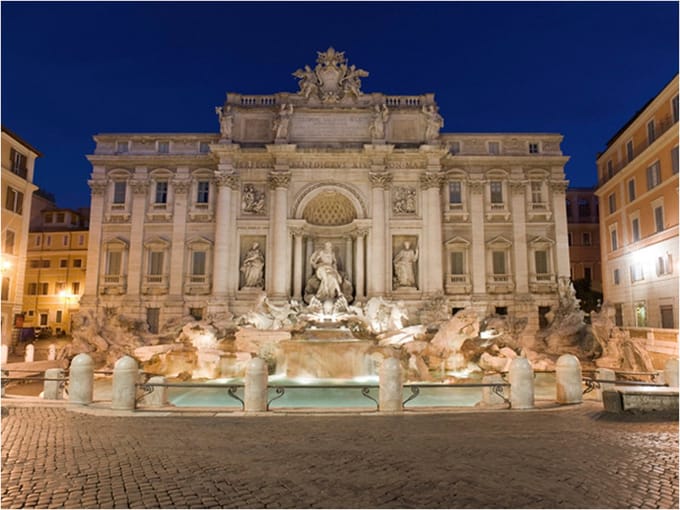Fotobehang - Trevi Fountain - Rome.