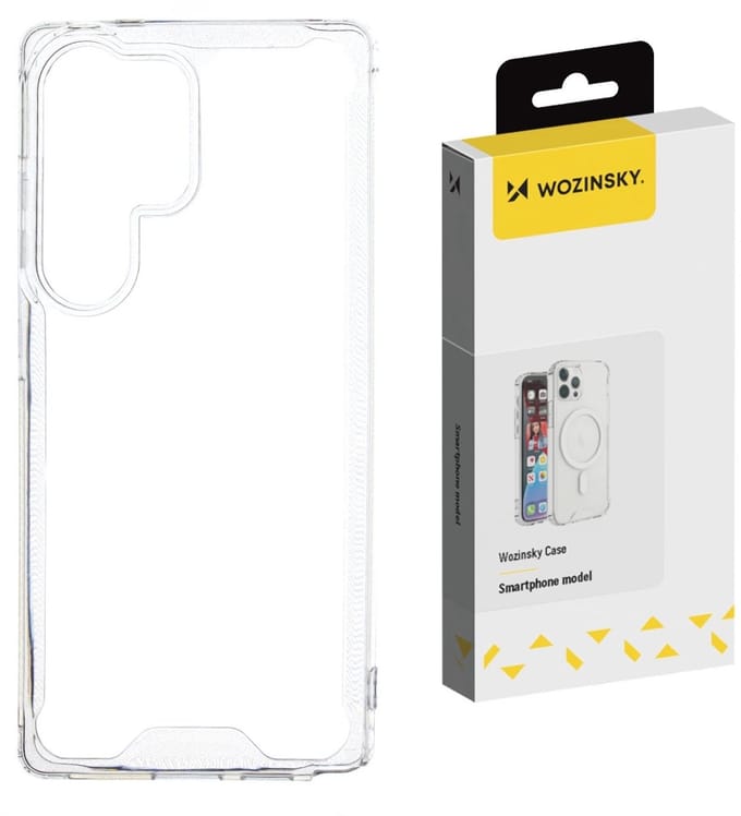 Wozinsky Clear Corner Case - Hoesje voor Mobiele Telefoon - Samsung Galaxy S25+ - Transparant