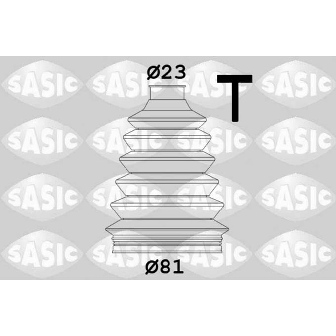 Balgenset, aandrijfas SASIC 2933143