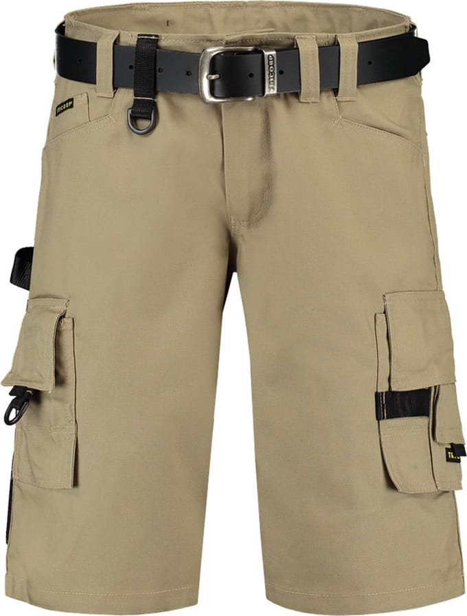 Tricorp  Werkbroek Canvas kort 502006 Khaki  - Maat 52
