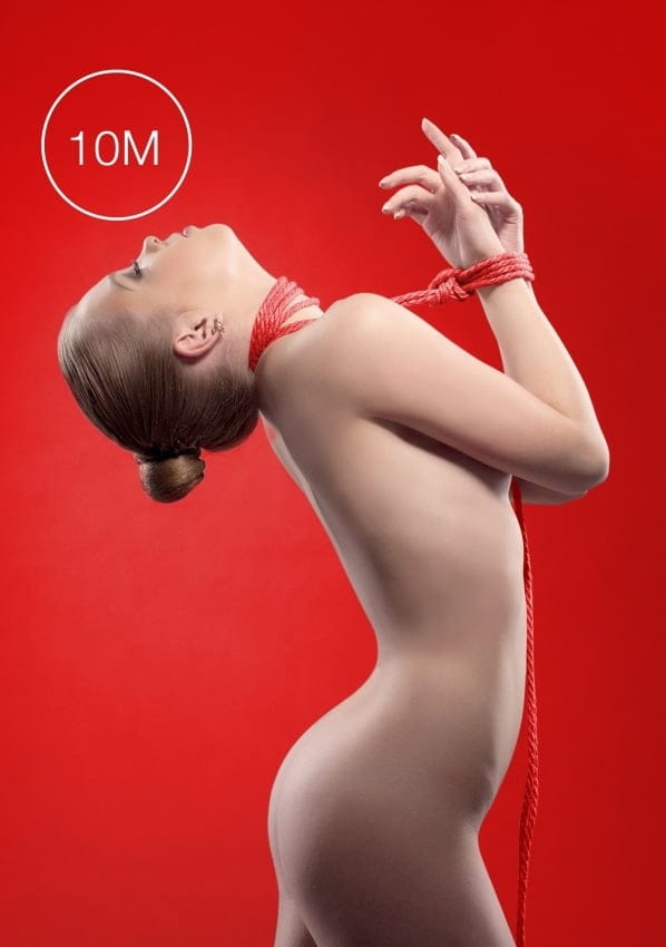 Kinbaku Bondage touw 10 meter - Rood