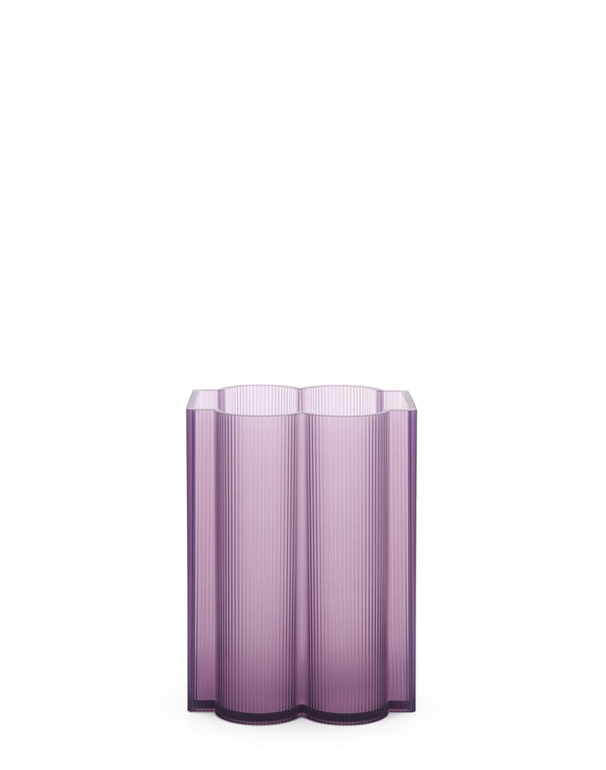 Kartell Okra vaas - violet - laag